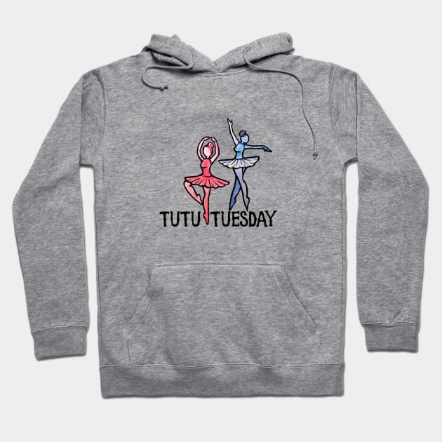 Tutu Tuesday Hoodie by bubbsnugg